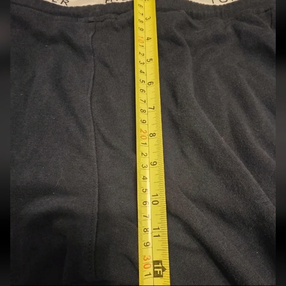 Tommy Hilfiger Sweatpants Mens Small Black Jogger Lounge Drawstring